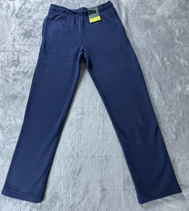Tek Gear Boys Sweatpants Navy Size Youth LARGE Open Bottom Pant New - Picture 1 of 10