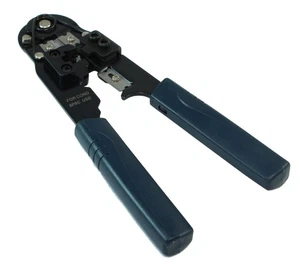 RJ45 Network Cable Crimper Tool (for CAT5E/CAT6 Modular Crimping) - Picture 1 of 2