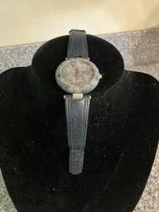 TISSOT LADIES SWISS MADE ROCK WATCH R150 BLUE ** NEEDS NEW BATTERY ** NO BOX* - Picture 1 of 5