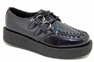 T.U.K. Creeper V8990 TRADITIONAL ROUND TOE VIVA LOW CREEPER - Picture 1 of 2