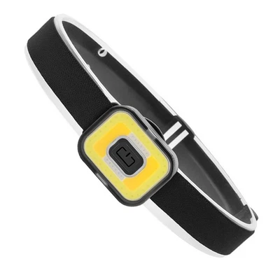 USB-Ladekopfleuchte COB Tragbare Mini-Lampe Mit Roter Und Blauer Warnlampe 6C5A - Bild 1 von 4