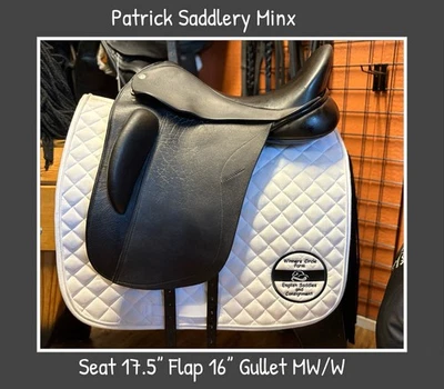 Sillín de doma Patrick Saddlery Minx. 17,5” MW/W Foto 1 de 4