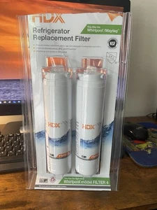 2 PK HDX FMM2 Replacement Water Filter Purifier For Whirlpool Refrigerator # 4 - Picture 1 of 7