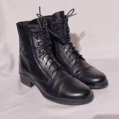 Ariat 4LR 57305 Womens Scout Paddock Leather Boots US 6B Lace Up - Image 1 of 4