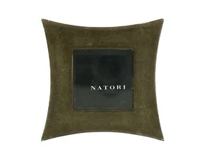 Marco de fotos cuadrado Natori, lámina de barro de madera de 3"x 3" 253655 - Imagen 1 de 3