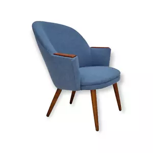 60s, Danish design, completely renovated lounge chair, CAMIRA furniture wool - Picture 1 of 11