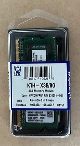 Kingston KTH-X3B/8G 8GB SODIMM Memory Module RAM - Picture 1 of 1