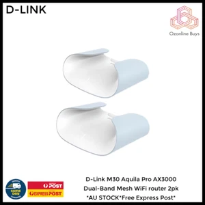 D-Link M30 Aquila Pro AX3000 Dual-Band Mesh WiFi router 2pk *AU STOCK*Free Expre - Picture 1 of 1