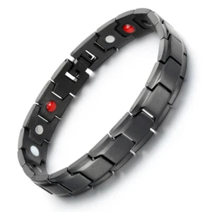 Gorgeous Magnetic Bracelet Men Women Balance Energy Power Arthritis Pain Relief  - Picture 1 of 11