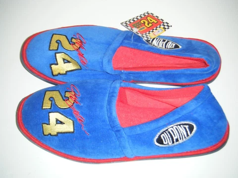 NASCAR #24 Jeff Gordon Mens Size 10-11 Slippers Cover