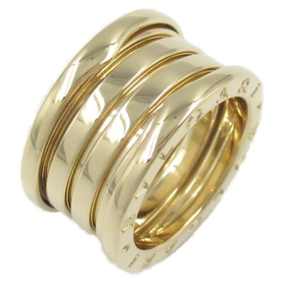 BVLGARI B-zero1 Ring 18KYG Yellow Gold Used unisex US size 5.25 #50 - Image 1 of 4