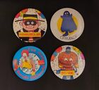 4 Macdonalds Badges. Hamburglar, Big Mac, Ronald & Grimace
