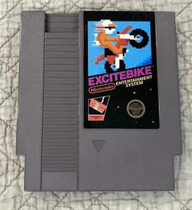 Excitebike Nintendo Entertainment System (NES, 1985) 5 Screw AUTHENTIC TESTED - Imagen 1 de 7