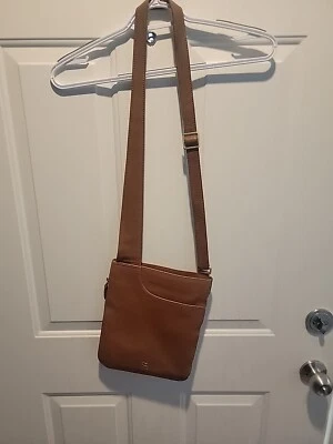 Сумка через плечо Radley London с карманами коричневая шагреневая кожа расширяемая на молнии вокруг - Изображение 1 из 4