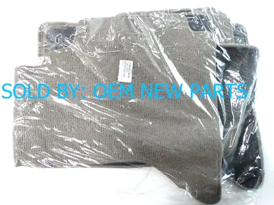 2006-2015 Nissan Xterra Front Rear 3 Piece Carpet Floor Mats Set BEIGE GENUINE - Image 1 of 4