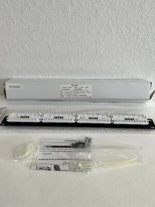 PP2-304/24p cat 6 24 Port Patch Panel Unshielded - Picture 1 of 9