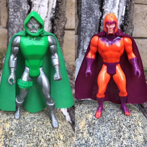 Marvel Secret Wars Dr. Doom & Magneto Custom Capes Set (Capes Only) X-Men Cover