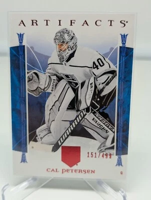 2022-23 Upper Deck Artifacts Cal Petersen #52 Ruby #'d 151/499 LA Kings - Image 1 of 2