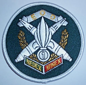LEGIÓN EXTRANJERA FRANCESA 1ER REGIMIENTO DE INGENIEROS NEDEX -MINEX - EOD - ELIMINACIÓN DE BOMBAS. - Imagen 1 de 1