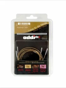 Addi Knitting Click Basic Cords & Connector Crochet Accessory Set of 3 - Picture 1 of 2