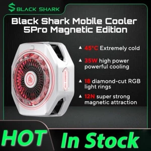 BlackShark Magnetic Cooler 5 pro Gaming Phone Radiator For iPhone Samsung huawei - Photo 1 sur 12
