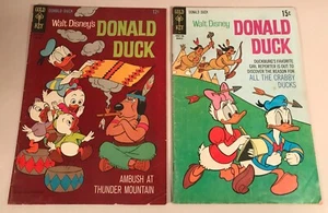 Walt Disney’s Donald Duck Comic #106 & 136, Gold Key VG to Fine - Picture 1 of 4
