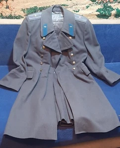 Vintage Soviet Uniform Army Wool Coat Jacket Military Officer Major USSR. - Picture 1 of 12