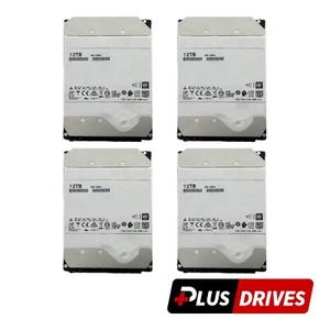 4x 12TB SAS Generic 3.5in Internal Server Hard Drive 7200 RPM - Afbeelding 1 van 7