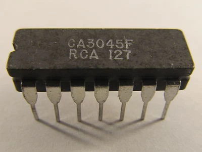 1 Stück/pc - CA3045F RCA DIC14 General Purpose NPN Transistor Array - Image 1 of 2