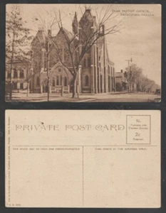 Brantford Ontario Postcard Park Baptist Church Publisher Stedman Bros. Unused - Imagen 1 de 3