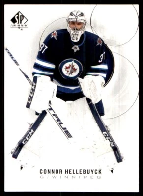 2020-21 SP Authentic Connor Hellebuyck Winnipeg Jets #71 - Image 1 of 2