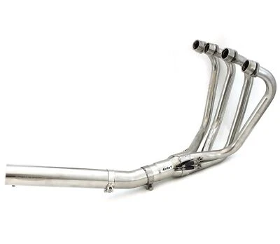 Delkevic 4into1 Stainless Steel Exhaust - Straight Muffler - Honda CB750 CB900F - Image 1 of 4