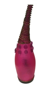 Lampenschirm mit Perlen und Capiz-Muschel Lila E14 - Bild 1 von 4