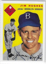 JIM HUGHES BROOKLYN DODGERS 1994 TOPPS ARCHIVES BASEBALL CARD