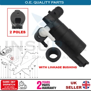 Scheibenwaschanlage Doppelpumpe für Mercedes Citan Vauxhall Vivaro Nissan Qashqai - Bild 1 von 12