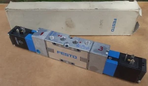 Válvula solenoide neumática Festo 5/3 vías | 1/8 puertos | NC | 3-10 barras | 40-145 PSI - Imagen 1 de 6