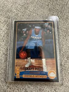 2003-04 Topps Black Border #223 Carmelo Anthony Nuggets RC Rookie 125/500