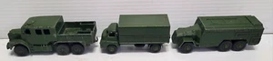 DINKY TOYS MEDIUM ARTILLERY TRACTOR 3-TON ARMY WAGON & ARMOURED COMMAND VEHICLE - Picture 1 of 5