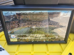 Pittsburgh Steelers facsimile autographed highland mint #d signature gridiron #3 - Picture 1 of 5