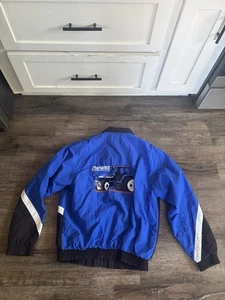 Chaqueta de Tractor New Holland Genesis Farmer 70 Serie K Producto Mediano Años 80 De Colección - Imagen 1 de 15