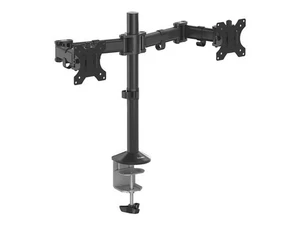 Fellowes Reflex Dual Monitor Arm for up to 27 Inch Monitors Black (8502601) - Picture 1 of 4