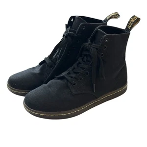 Dr. Martens Alfie Stiefel schwarz Canvas Herren US Größe 8 neu ohne Karton - Bild 1 von 8