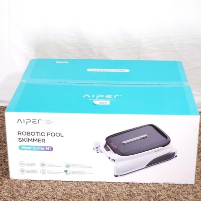 Aiper - Surfer M1 Solar Powered Automatic Robotic Pool Skimmer Cleaner