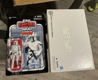 Star Wars Colección Vintage VC61 Boba Fett Prototipo Armadura Correo Sin usar, en caja TVC Foto 1 de 4