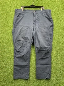 Duluth Alaskan Hardgear Pants Mens 40x30 Gray Stone Run Double Knee Hiking Work - Picture 1 of 11