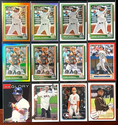 PABLO SANDOVAL 2025 Donruss OPTIC NARANJA PRIZM/199 San Francisco Giants Lote 12 Foto 1 de 4