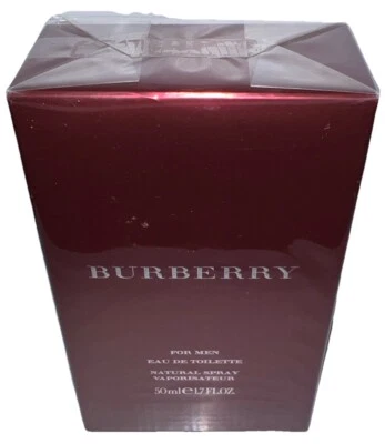 Burberry para hombres EDT spray natural (1,7 FL oz/50 ml) nuevo/sellado) ver todas las fotos Foto 1 de 4