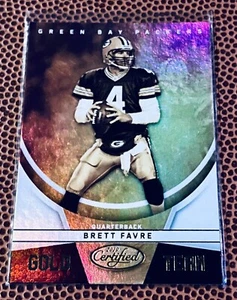 2019 Panini Certified Brett Farve Gold Team Green Bay Packers SSP RARE Champion - Picture 1 of 2