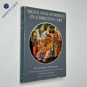 Religious Iconography "Signs and Symbols in Christian Art" (1959, Hardcover) - Picture 1 of 24