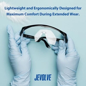 12 PCs Adjustable Clear Anti Fog Safety A+ Glasses Multi-Use Eye Protection - Picture 1 of 7